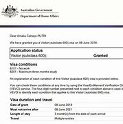 Visa Subclass 600 Australia Adalah